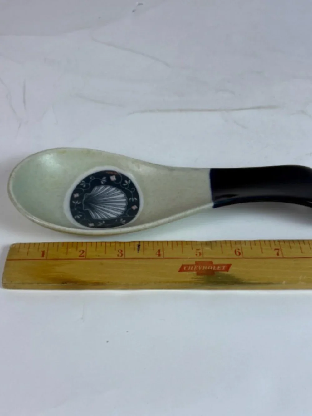 Vintage Otagiri Sea Shell Ocean Stoneware Spoon Rest – Coastal Nautical Kitchen